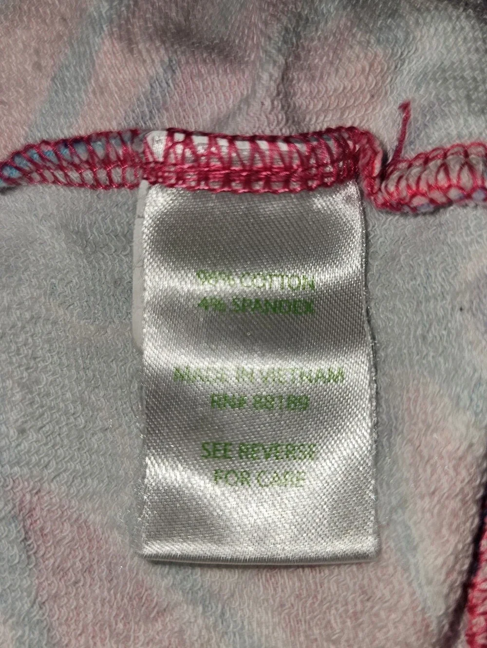 Lilly Pulitzer Girls' L 8/10 Floral Zip Hoodie Jacket - Pink & Aqua